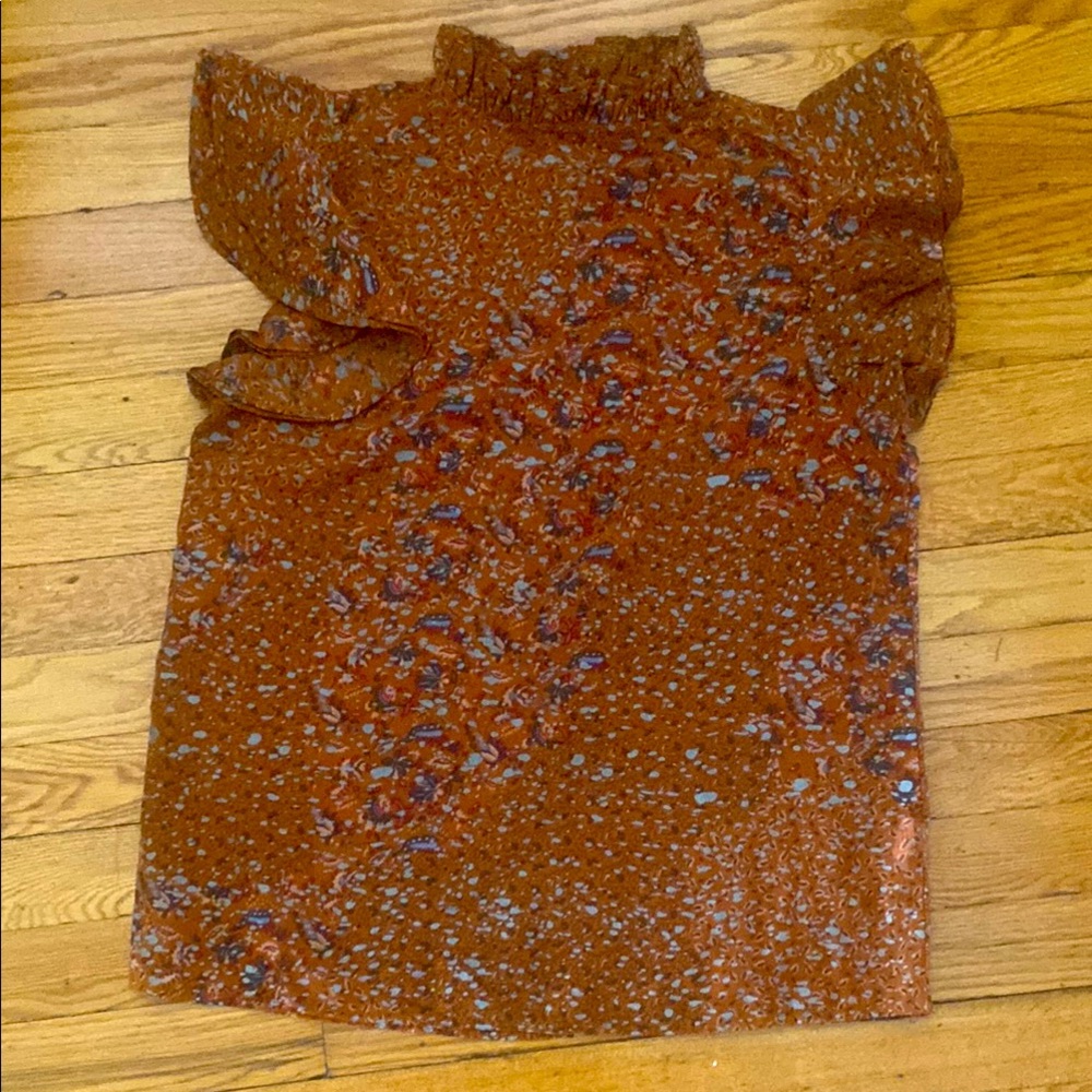 Elan Rust Orange Blouse